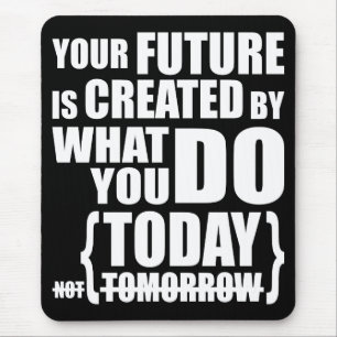 Motivational Words Mouse Mat