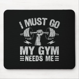 Motivational Workout Fitness Bodybuilding Training Mouse Mat