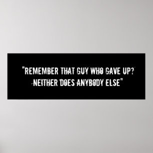 Motivational Workout Poster