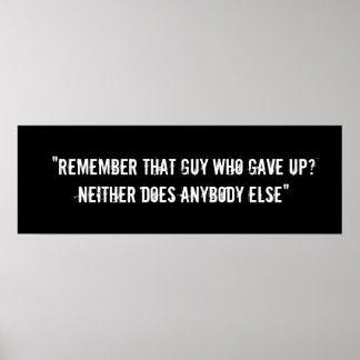 Motivational Workout Poster