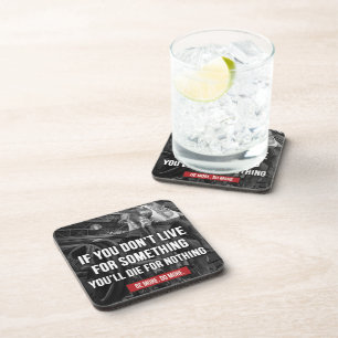 Motivational Workout Words Coaster