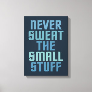 Motivational wrapped canvas print