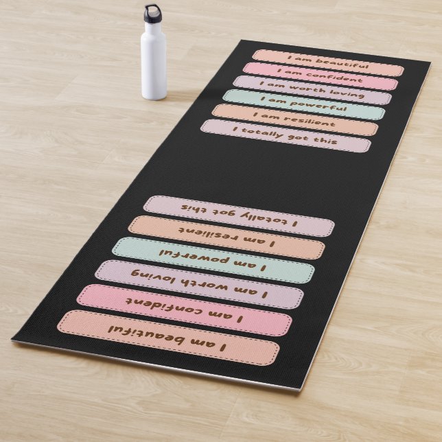 Motivational Yoga Mat (In Situ)