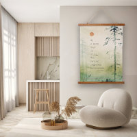 Motivational Zen Quote Asian Art Wood