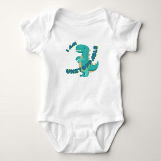 MOTIVATIVED CUTE DINO - T-REX BABY BODYSUIT