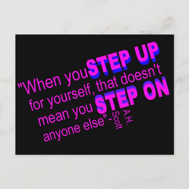 Motivator, Forward Thinker   Postcard (Front)