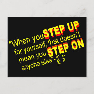 Motivator, Forward Thinker   Postcard