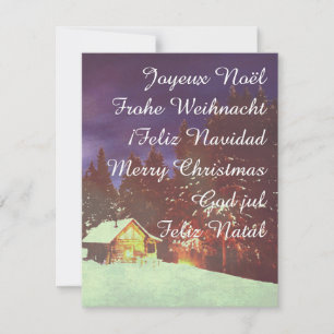 Motive for Christmas winters wonderland