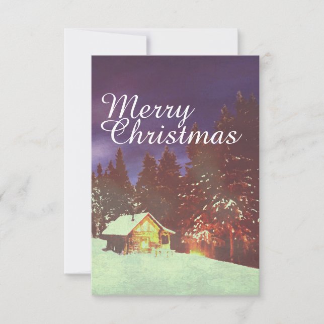 Motive for Christmas winters wonderland (Front)