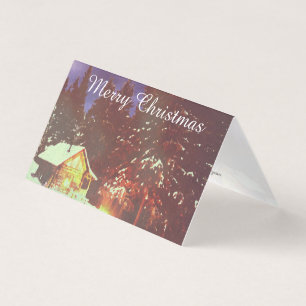 Motive for Christmas winters wonderland