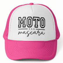Moto and Mascara Snapback Trucker Hat