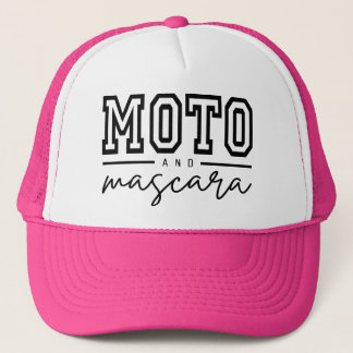 Moto and Mascara Snapback Trucker Hat