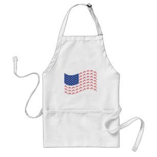 mOTO-cROSS-fLAG-wAVE Standard Apron