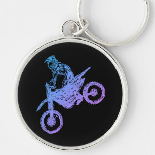 Moto Cross Key Ring