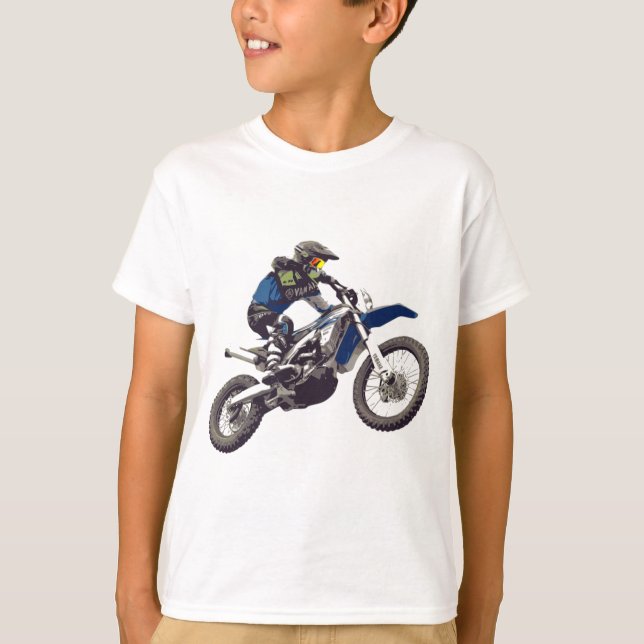 MOTO CROSS TSHIRT KIDS//TSHIRT KIDS MOTO CROSS  (Front)