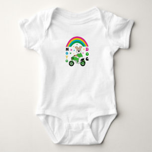 Moto Dog Baby Bodysuit
