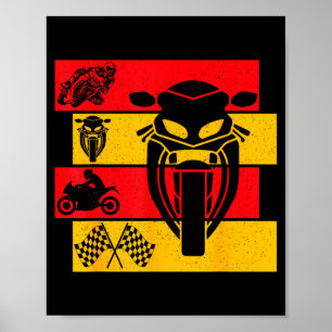 Moto Gp Motorcycle Gp Racing Motorcycles Biker Boy Poster