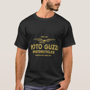 Moto Guzzi Motorcycle Vintage Retro gold Classic T T-Shirt