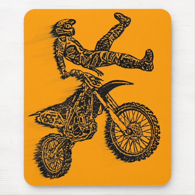 Moto Kamikaze Mouse Mat (Front)