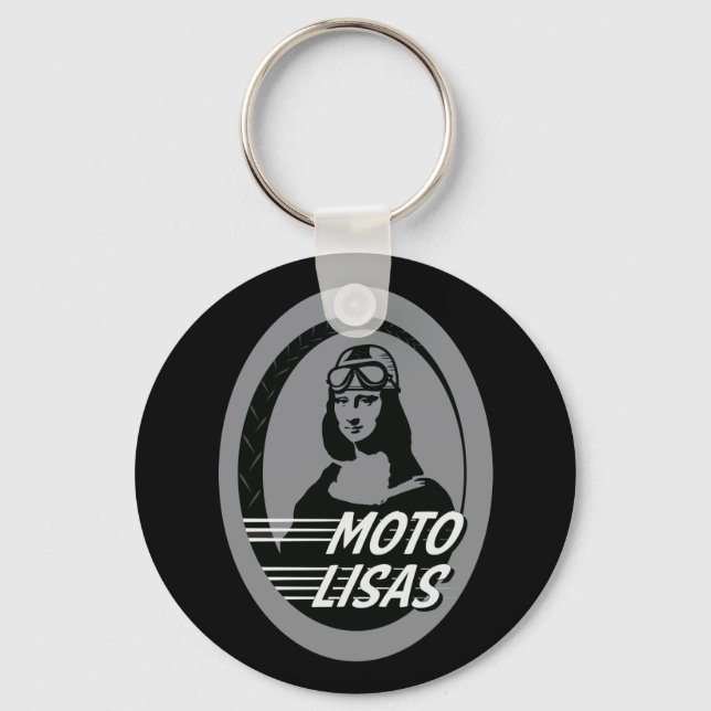 Moto Lisas Keychain (Front)