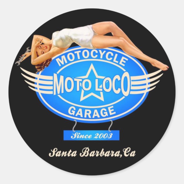 Moto Loco Sticker (Front)