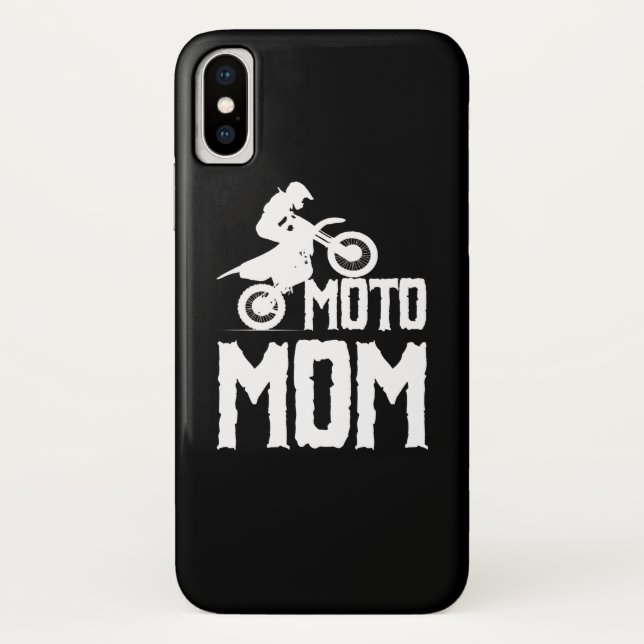 Moto Mum Motorcross Case-Mate iPhone Case (Back)