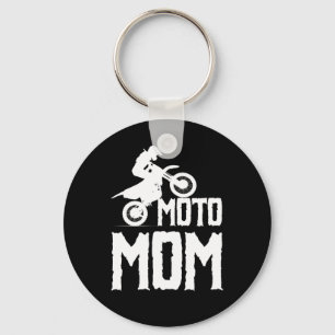 Moto Mum Motorcross Key Ring