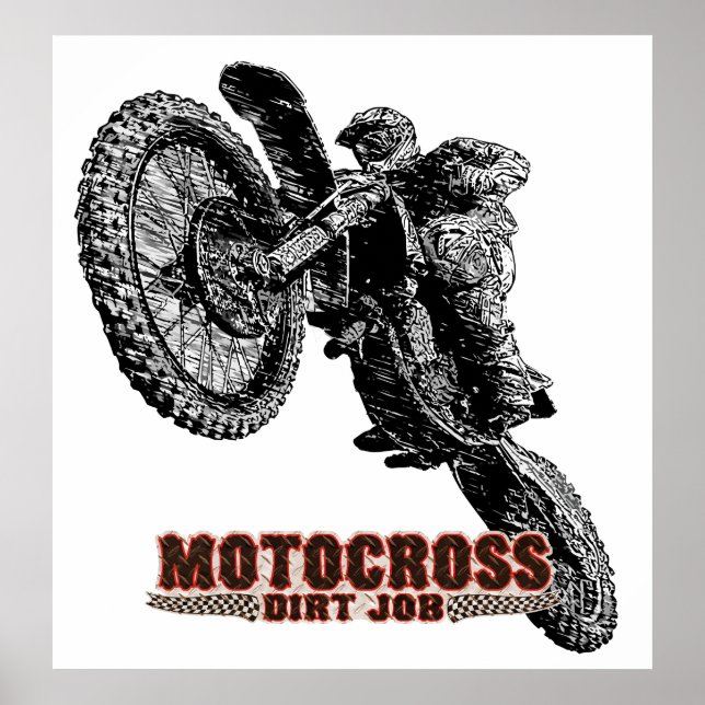 Moto racing poster (Front)
