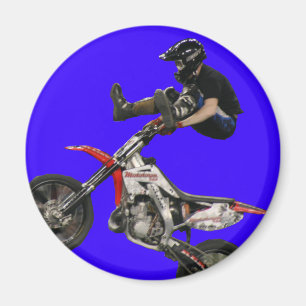 moto rider magnet