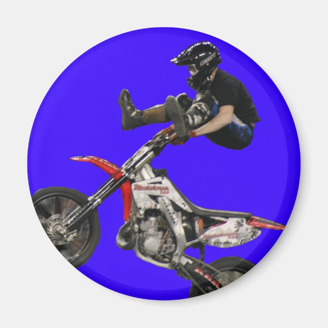 moto rider magnet (Front)