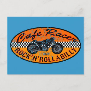 Moto Rock Postcard