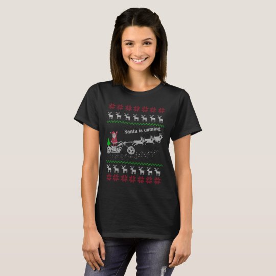 moto santa christmas T-Shirt