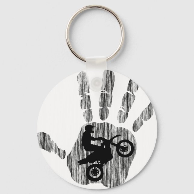Moto the Fog Key Ring (Front)