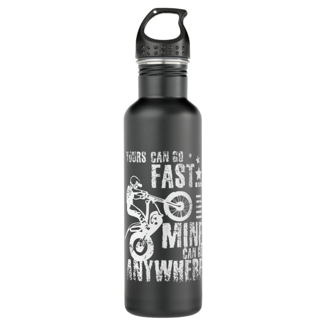 Moto trial bike 710 ml water bottle (Front)