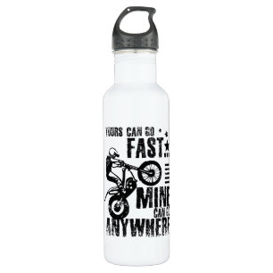Moto trial bike fast 710 ml water bottle