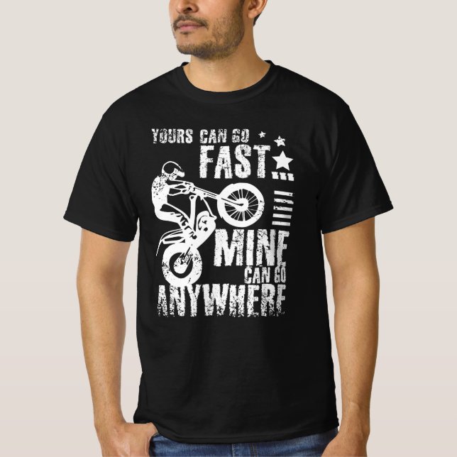 Moto trial bike T-Shirt (Front)