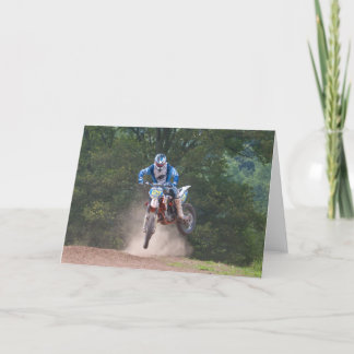 Moto X Greetings Card 4 Motocross