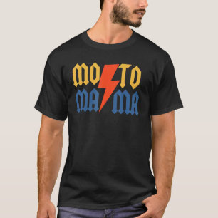 Moto X Motocross Mama Mum Racing Dirtbike Women Ra T-Shirt
