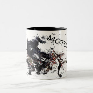 Moto-x Race Two-Tone Coffee Mug