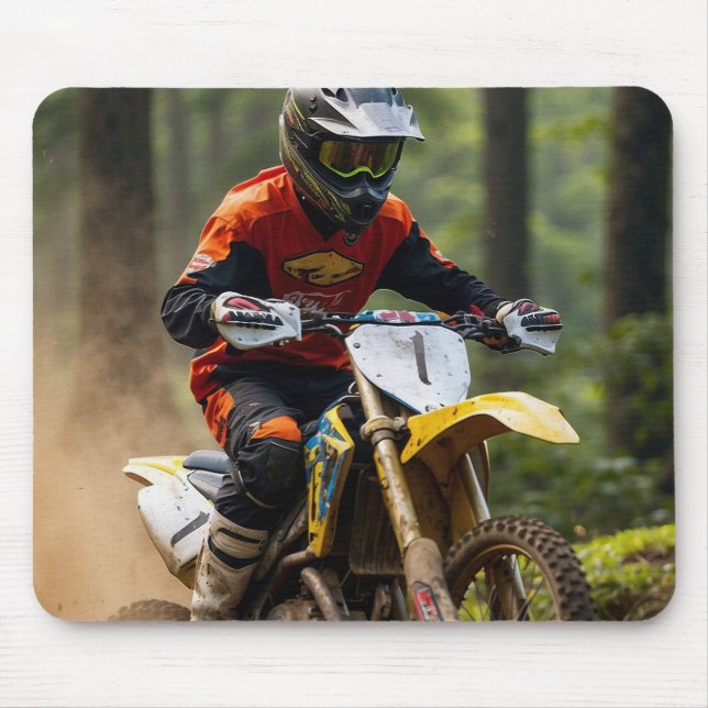 Moto-xing - Motocross Racers   Mouse Mat (Front)