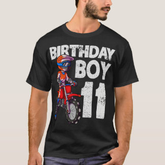 Motocross 11th Birthday MX 11 Year Old Dirt Bike B T-Shirt