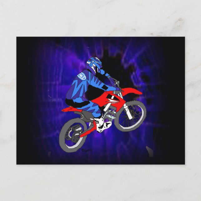 Motocross 203 postcard (Front)