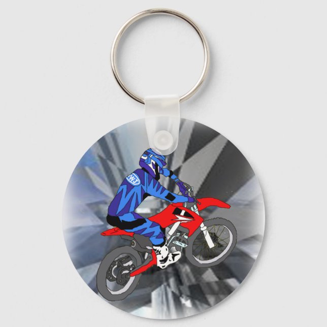 Motocross 204 key ring (Front)
