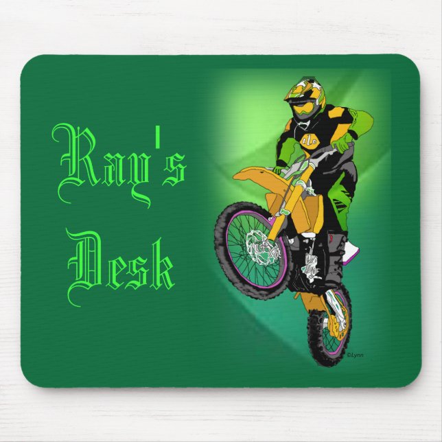 Motocross 406 mouse mat (Front)