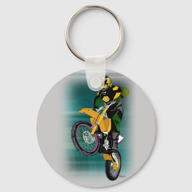 Motocross 408 key ring (Front)