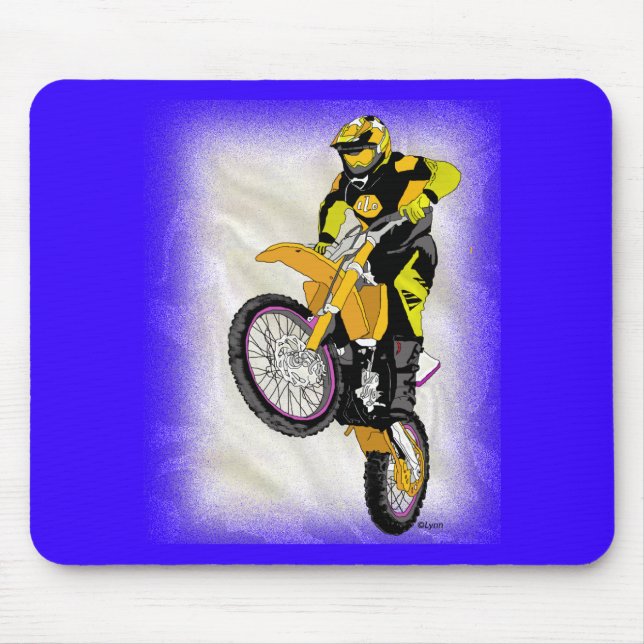 Motocross 410 mouse mat (Front)