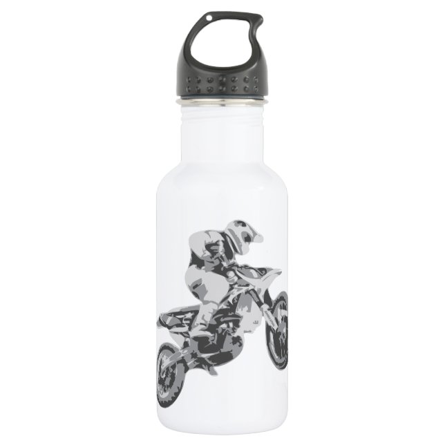 Motocross 532 Ml Water Bottle (Front)