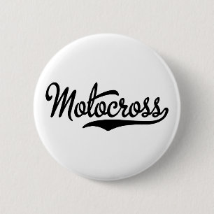 motocross 6 cm round badge