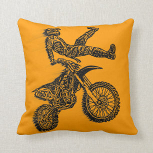 Motocross addict cushion