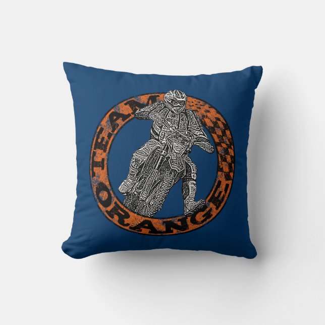 Motocross addict cushion (Front)